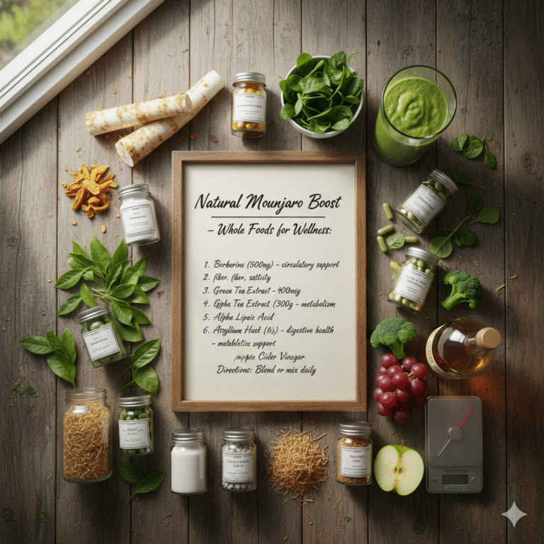 natural mounjaro recipe for weight loss