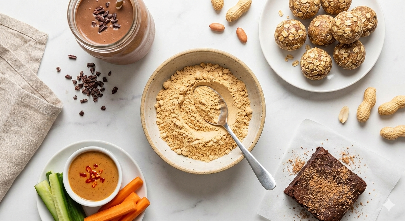 peanut butter powder recipes