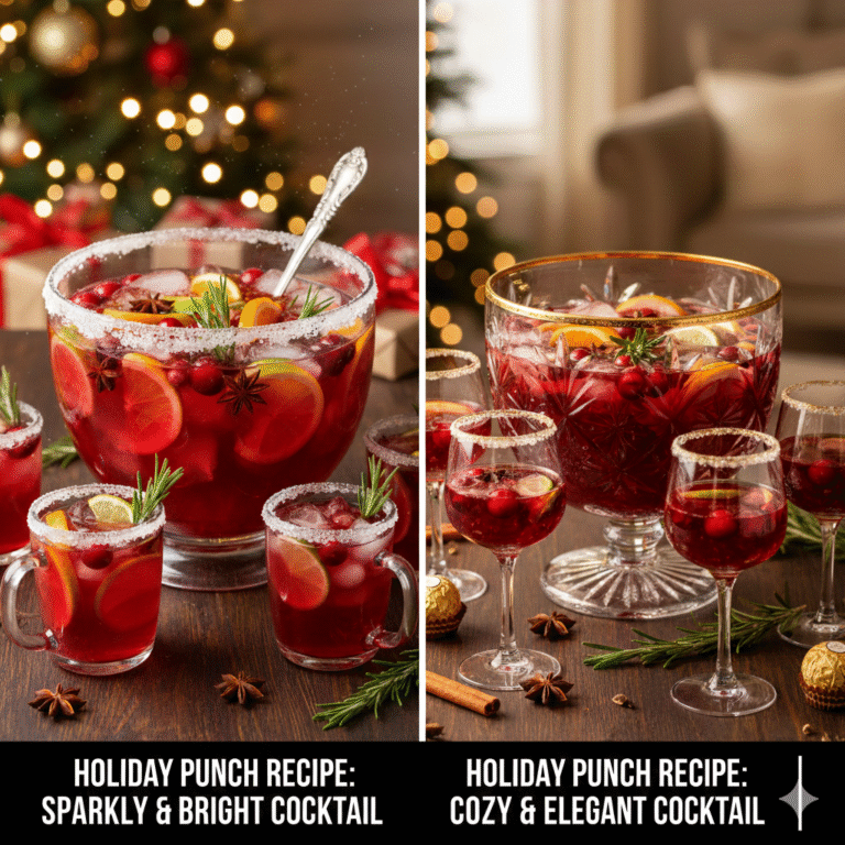 holiday punch recipe