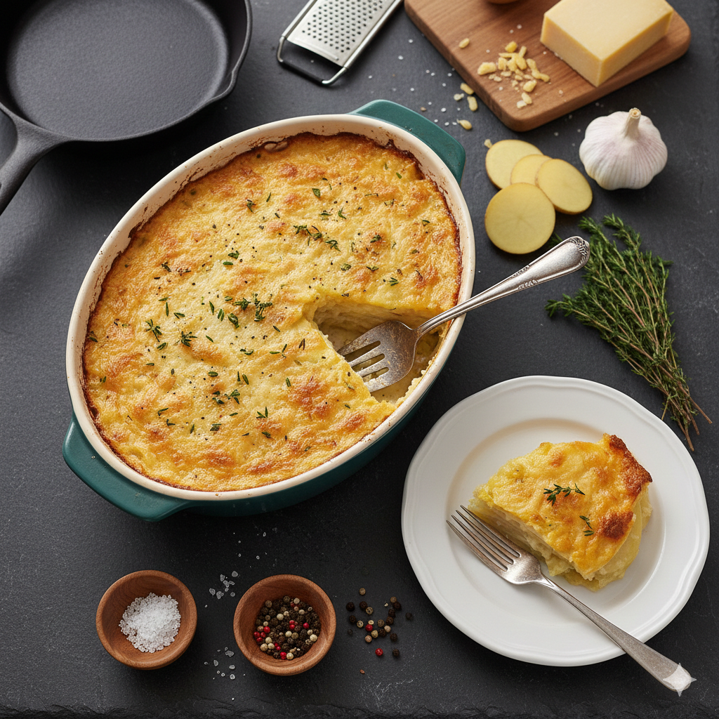 cheesy scalloped potatoes recipe