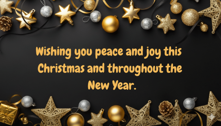 wishing merry christmas