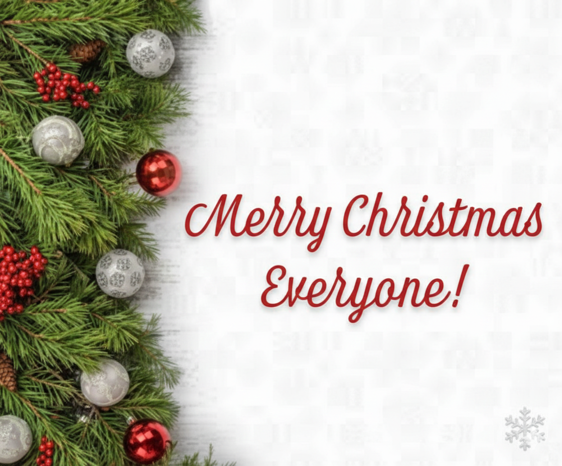 wishing everyone a merry christmas