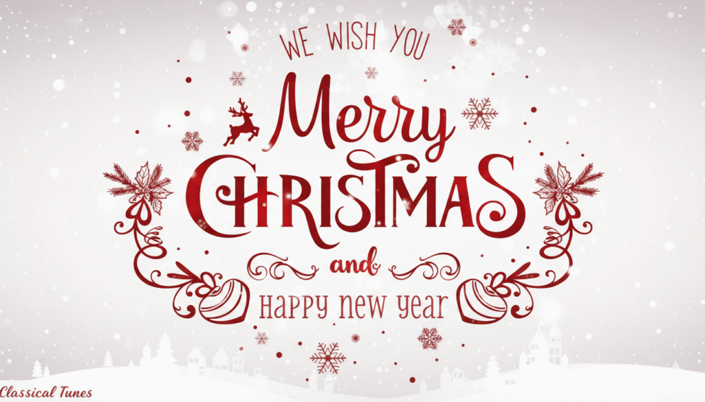 we wish merry christmas and happy new year