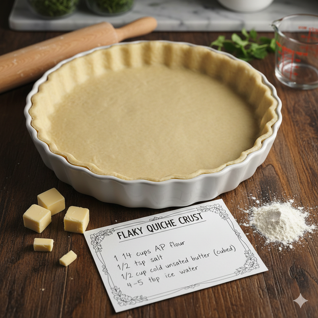 quiche crust recipe
